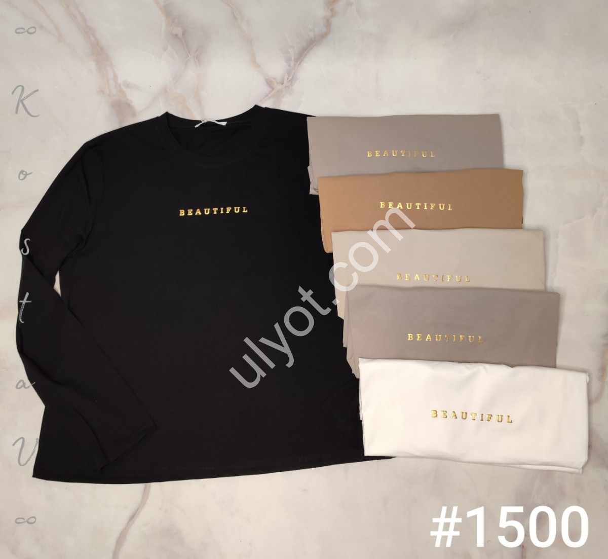 ЛОНГСЛІВ (ONE SIZE 50-54) МІКС 1500