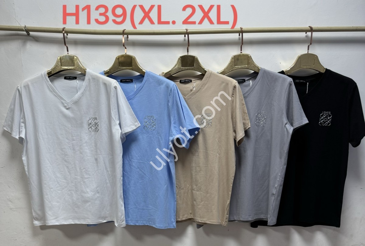 ФУТБОЛКА (XL-2XL) МИКС H 139