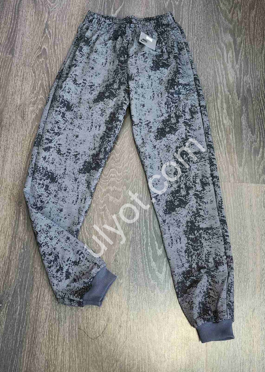 СПОРТ.ШТАНИ N02 (36-44) МАНЖЕТ СІРИЙ