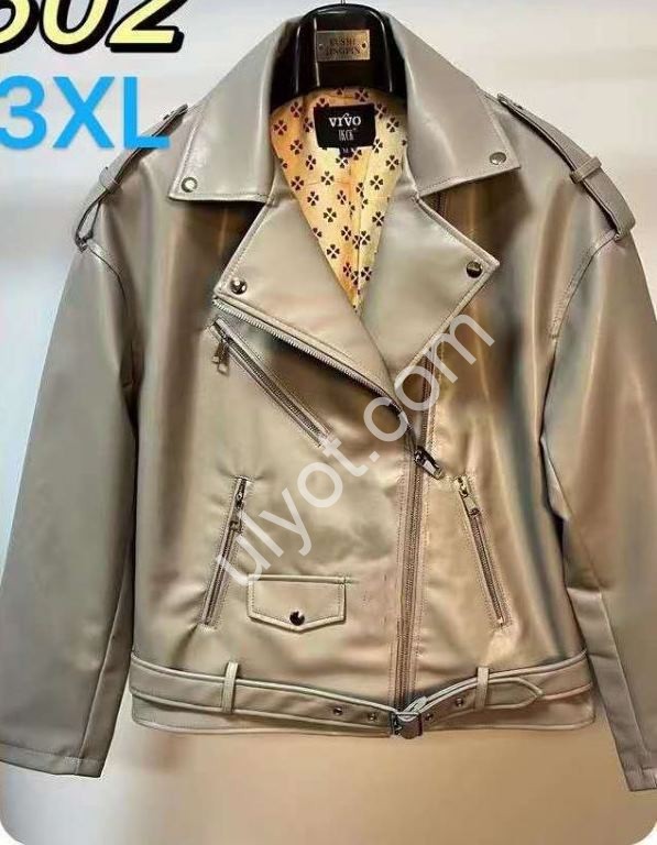 КУРТКА (M-3XL) СЕРЫЙ K-802
