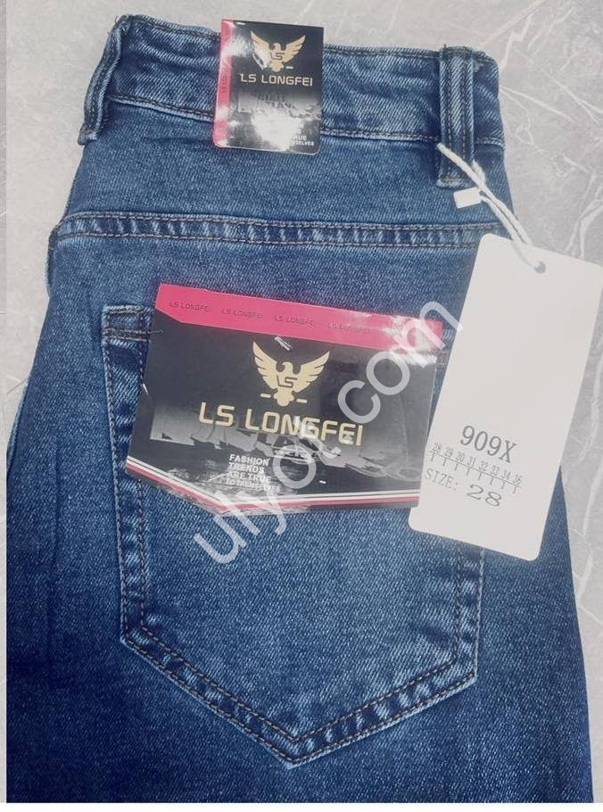 ДЖИНСИ LS JEANS (28-36) Т.СИНІЙ 909X