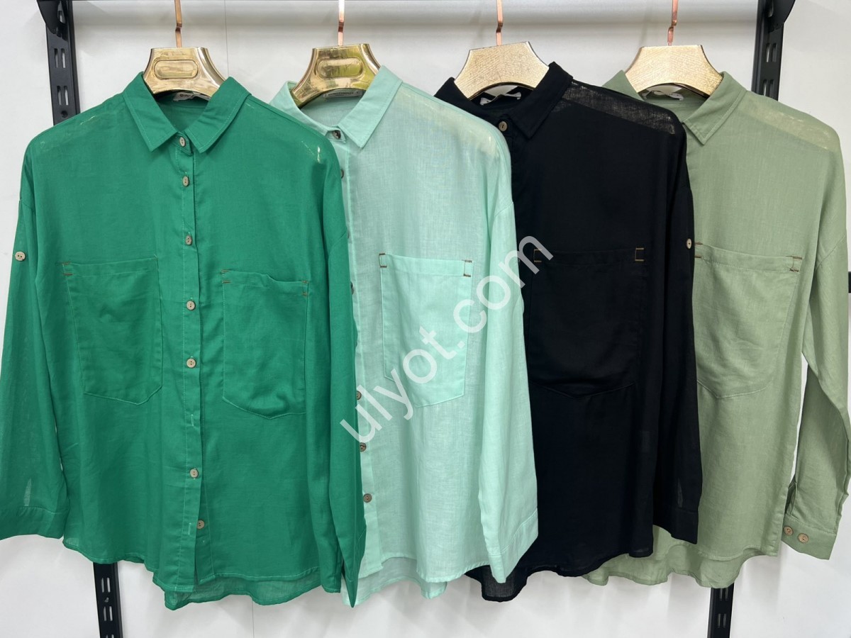Сорочка (S-2XL) БІРЮЗА 18552283