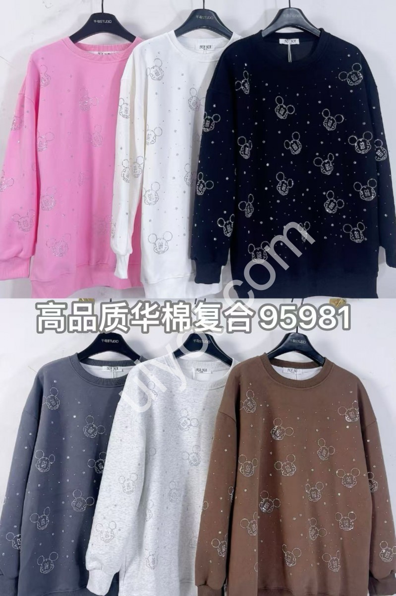СВИТЕР (OVER SIZE) МИКС 95981