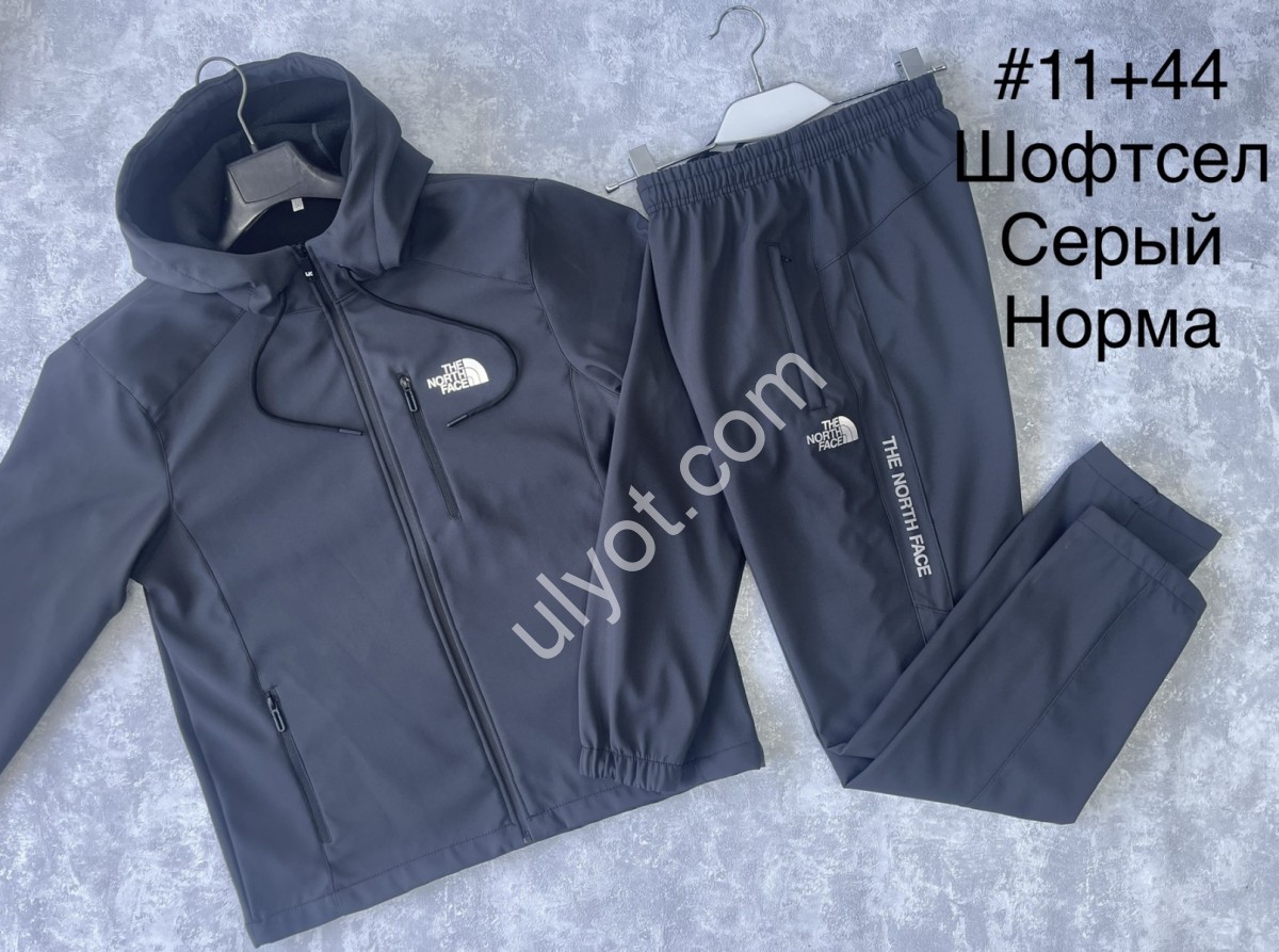 СПОРТ.КОСТЮМ T48 (48-56) ПРЯМОЙ СЕРЫЙ 11+44