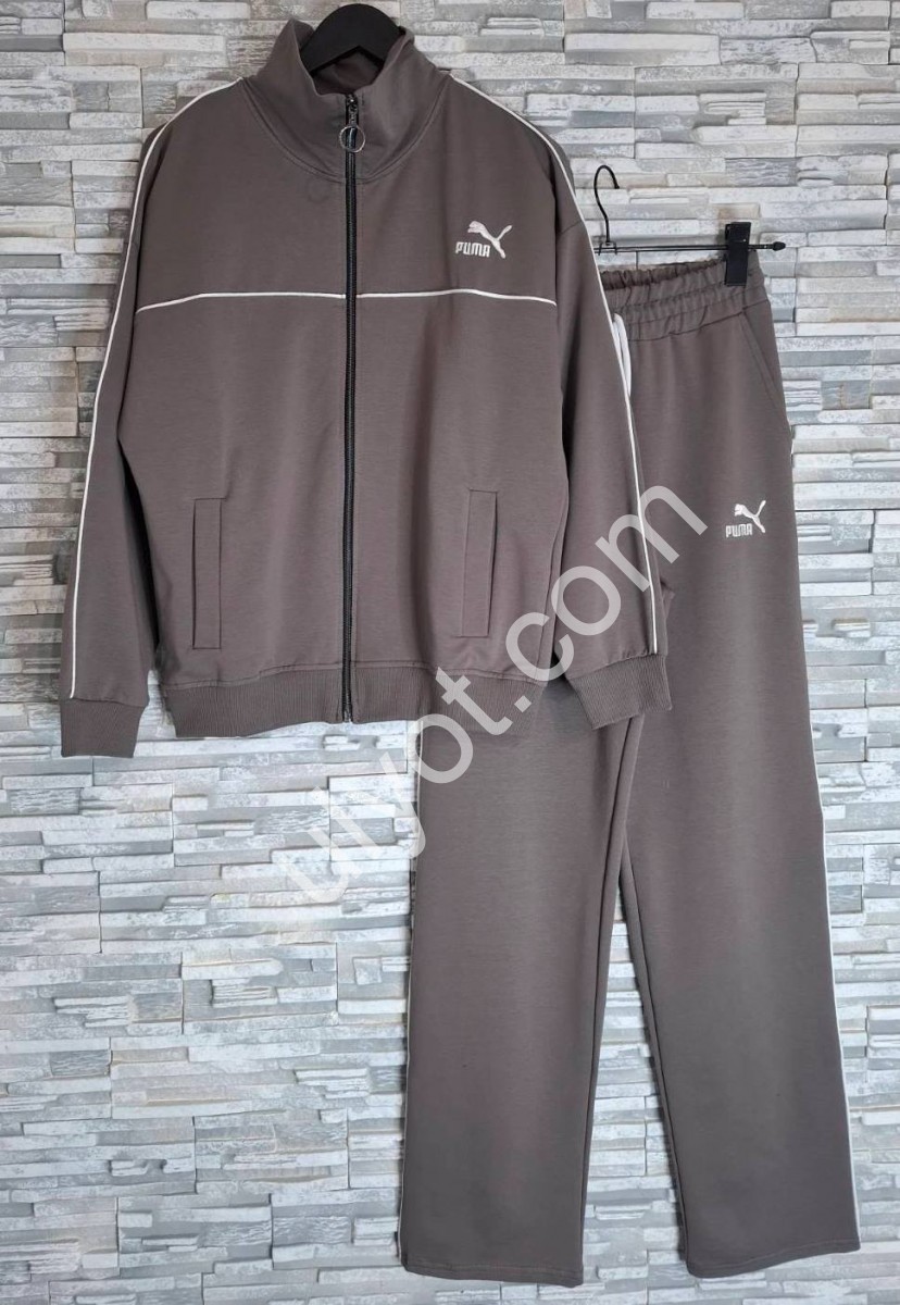СПОРТ.КОСТЮМ P15 (S-XL) СЕРЫЙ 100144