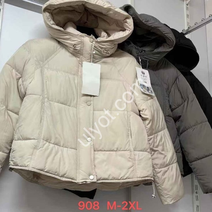 КУРТКА (M-2XL) ЧЕРНЫЙ 908