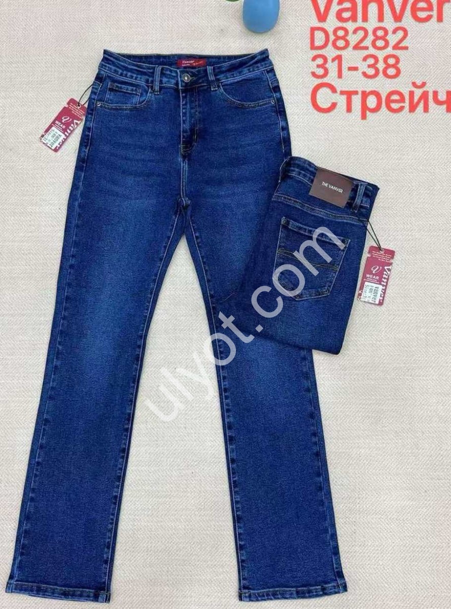ДЖИНСИ VANVER (31-38) Т.СИНІЙ 8282