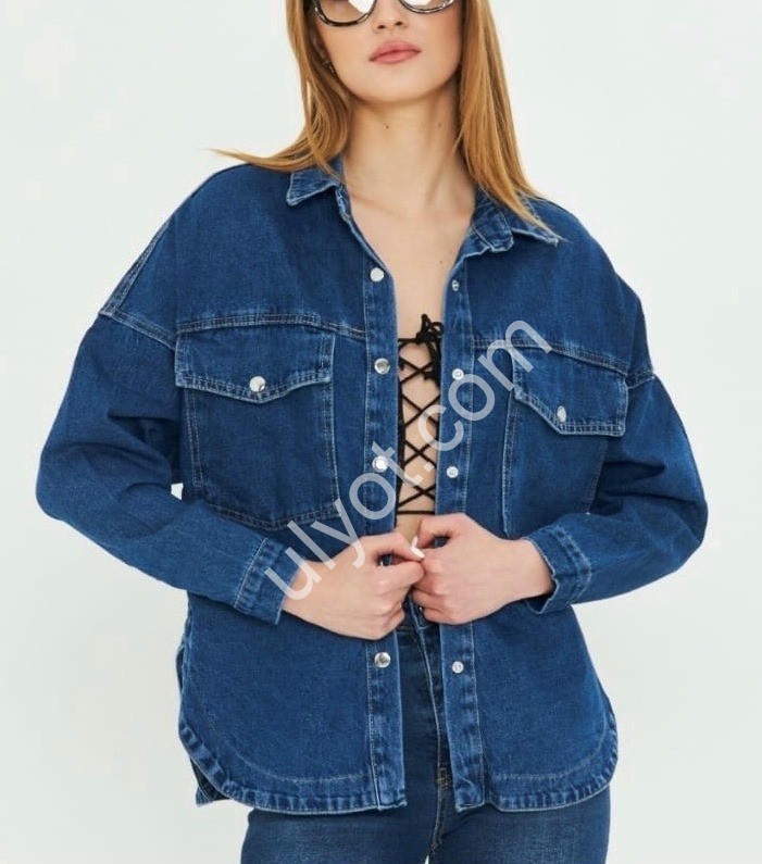 КУРТКА TOP SHOP (SL) Т.СИНІЙ 3410