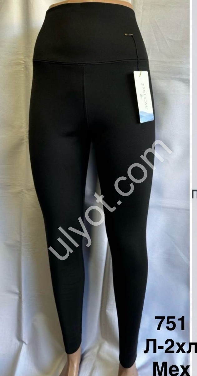 ЛОСИНЫ (L-2XL) МЕХ ЧЕРНЫЙ 751