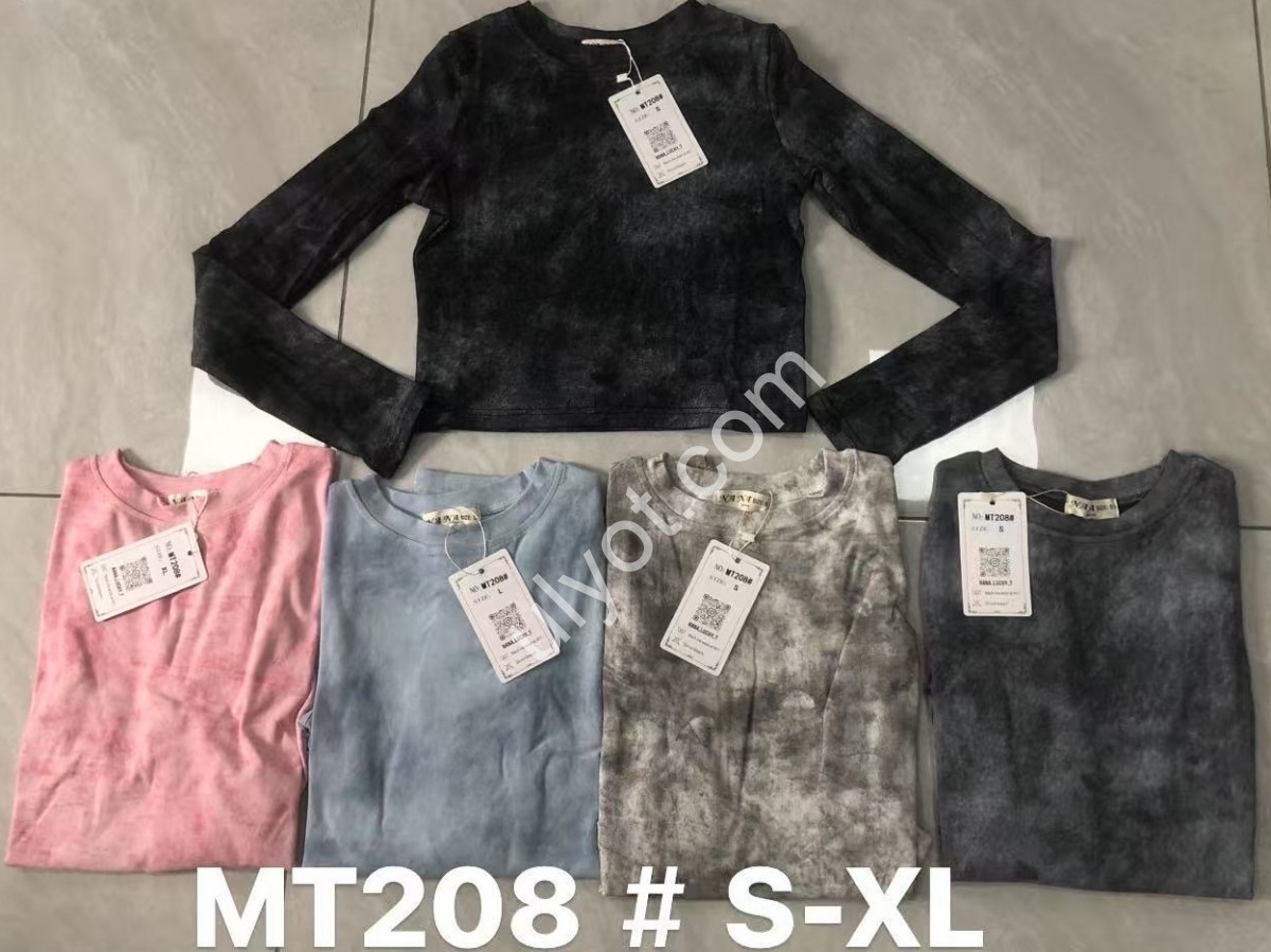 ЛОНГСЛИВ (S-XL) КОРАЛЛ MT208