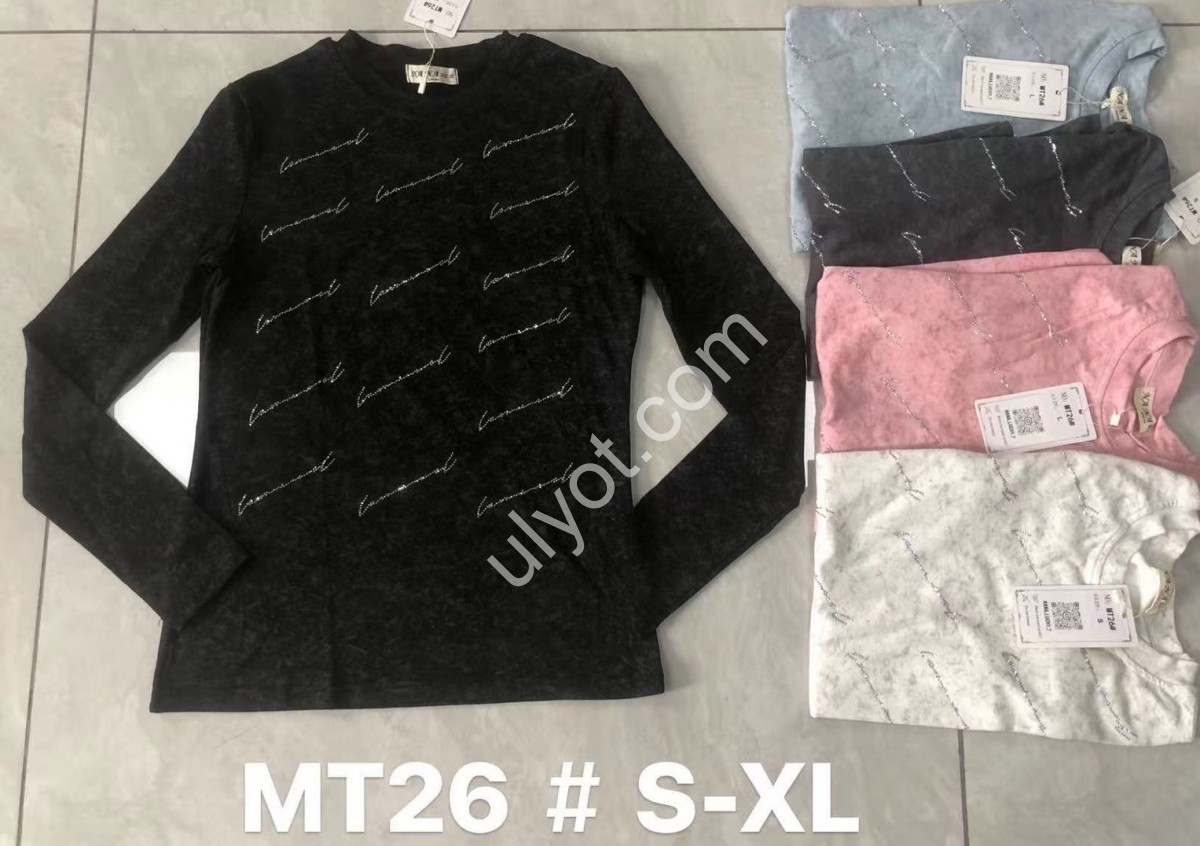 ЛОНГСЛИВ (S-XL) КОРАЛЛ MT26
