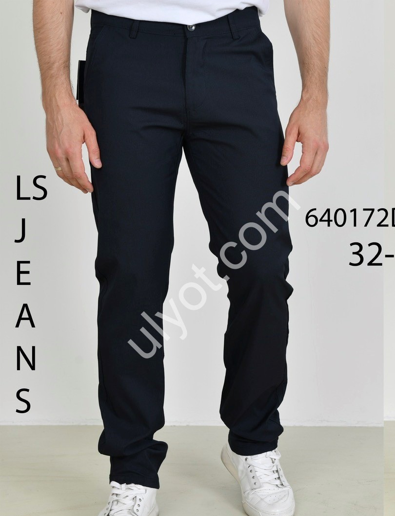 БРЮКИ LS JEANS (29-38) Т.СИНИЙ 640172-1