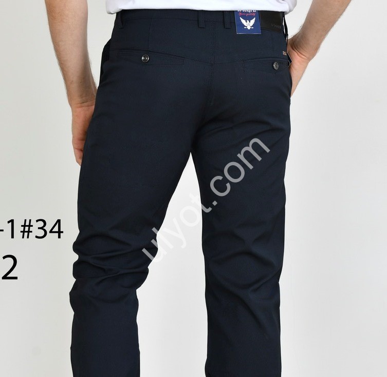 БРЮКИ LS JEANS (29-38) Т.СИНИЙ 640172-1