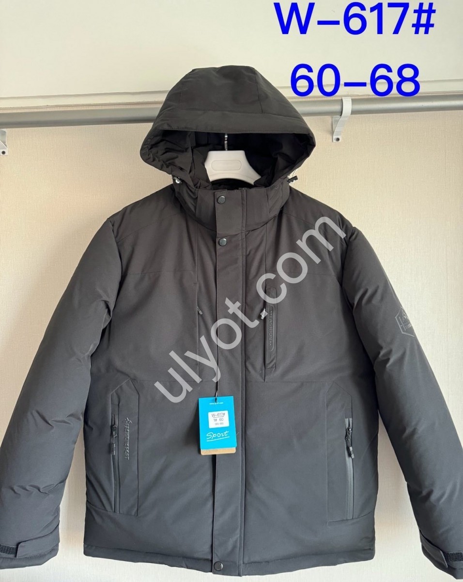 КУРТКА FASHION (60-68) ЧОРНИЙ W617