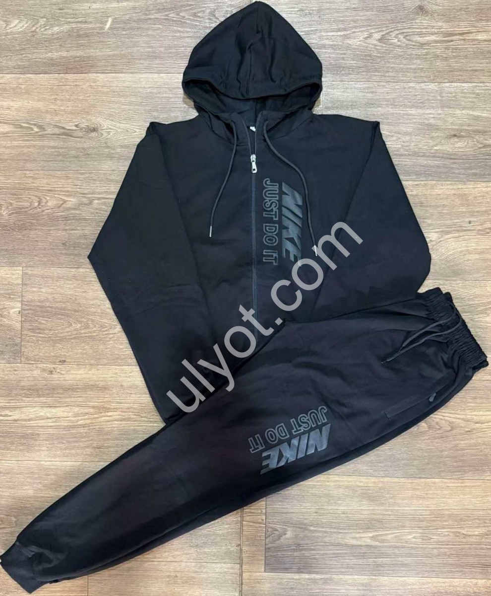 СПОРТ.КОСТЮМ N02 (46-54) МАНЖЕТ ЧОРНИЙ
