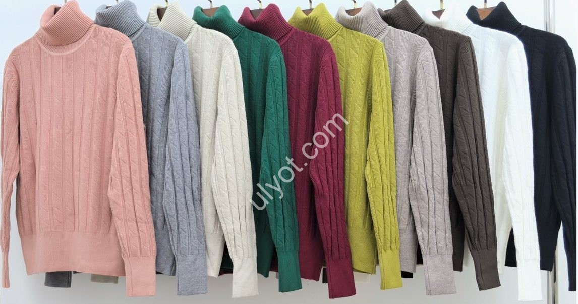 СВІТЕР (ONE SIZE 46-52) МІКС 2507