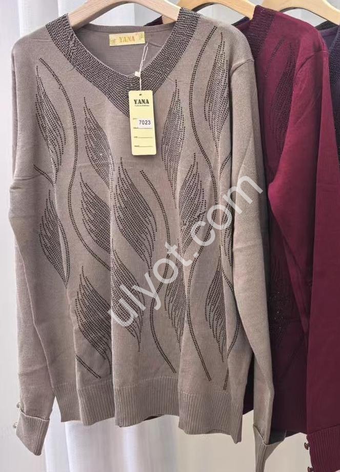 СВИТЕР (ONE SIZE 50-56) МИКС 7023