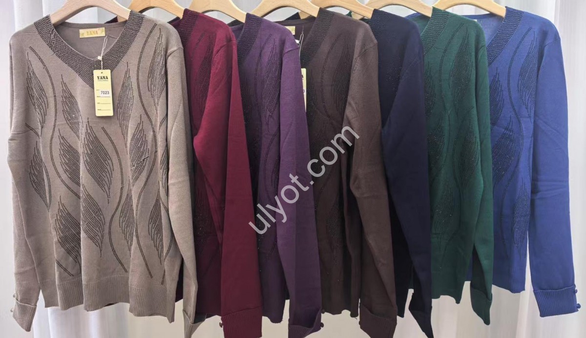 СВИТЕР (ONE SIZE 50-56) МИКС 7023