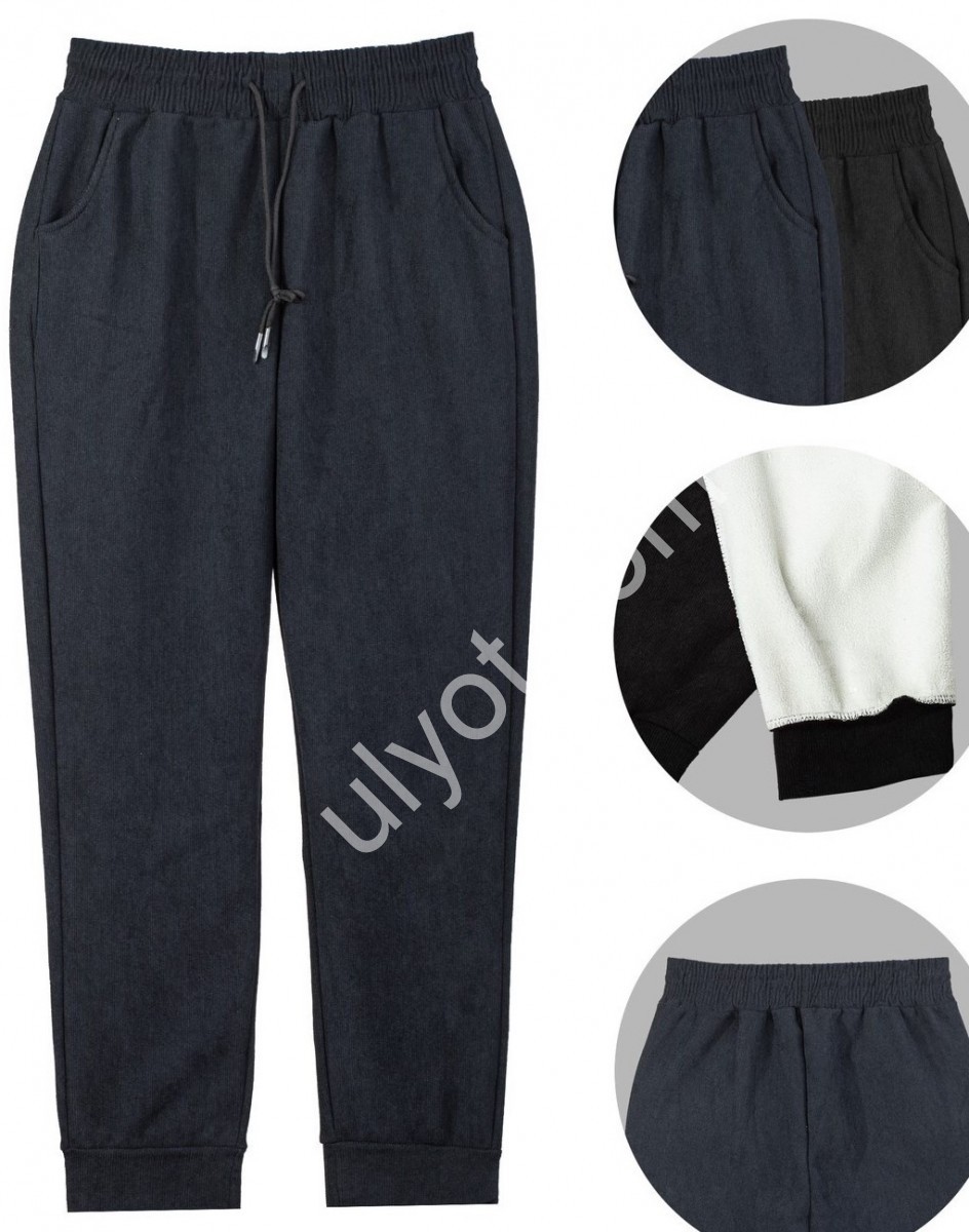 ШТАНИ (6XL-8XL) ФЛІС МАНЖЕТ МІКС 983