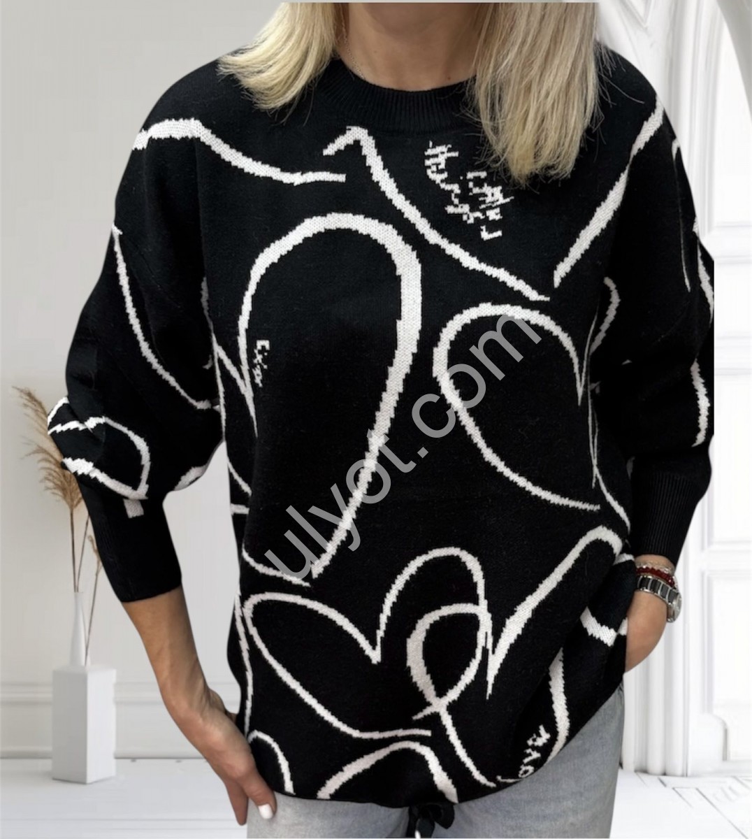 СВІТЕР (ONE SIZE 48-54) МІКС 25503