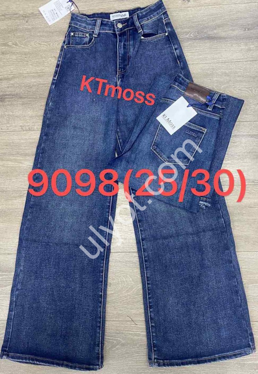 ДЖИНСИ KT.MOSS (25-30) Т.СИНІЙ 9098