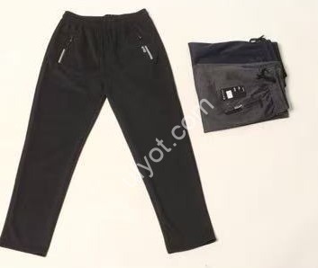 СПОРТ.ШТАНИ (M-3XL) ПРЯМИЙ ЧОРНИЙ 2650