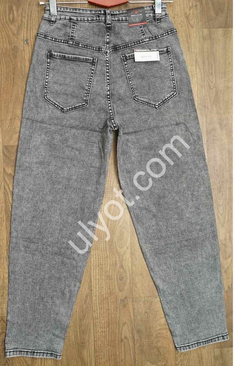 ДЖИНСЫ RELUCKY (32-42) ГРАФИТ M0519-15