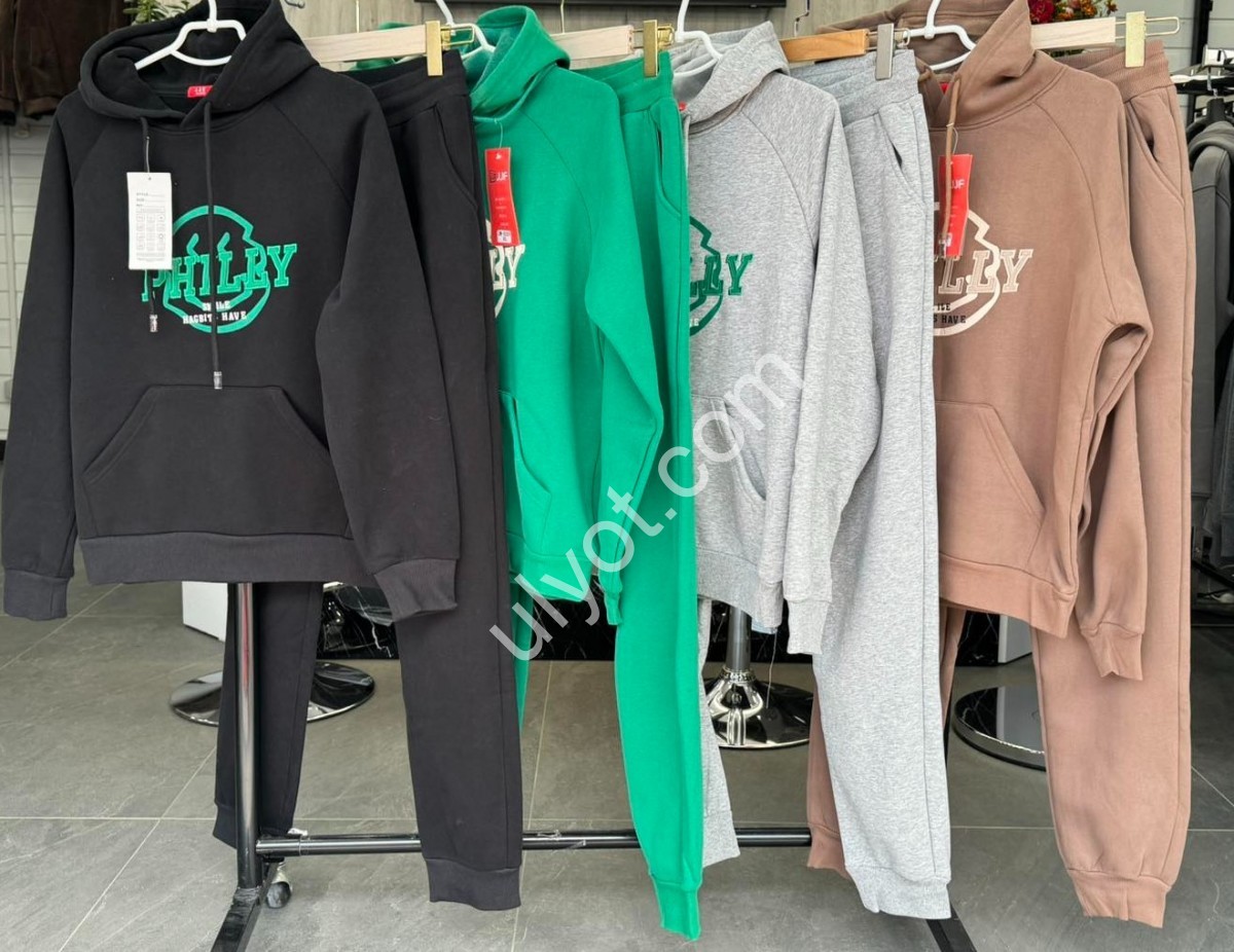 СПОРТ.КОСТЮМ (XL-3XL) МИКРОМЕХ ЧЕРНЫЙ  МАНЖЕТ 5059