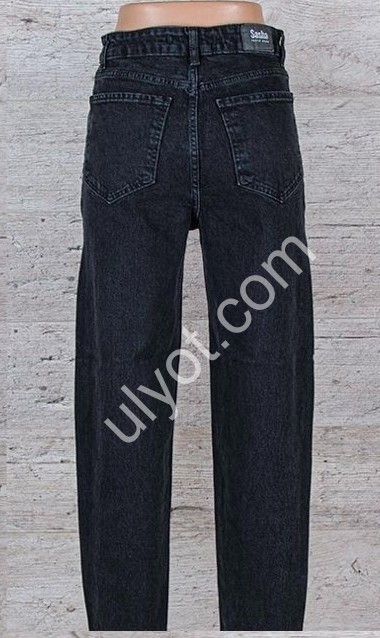 ДЖИНСЫ SASHA (26-31) ГРАФИТ 2081