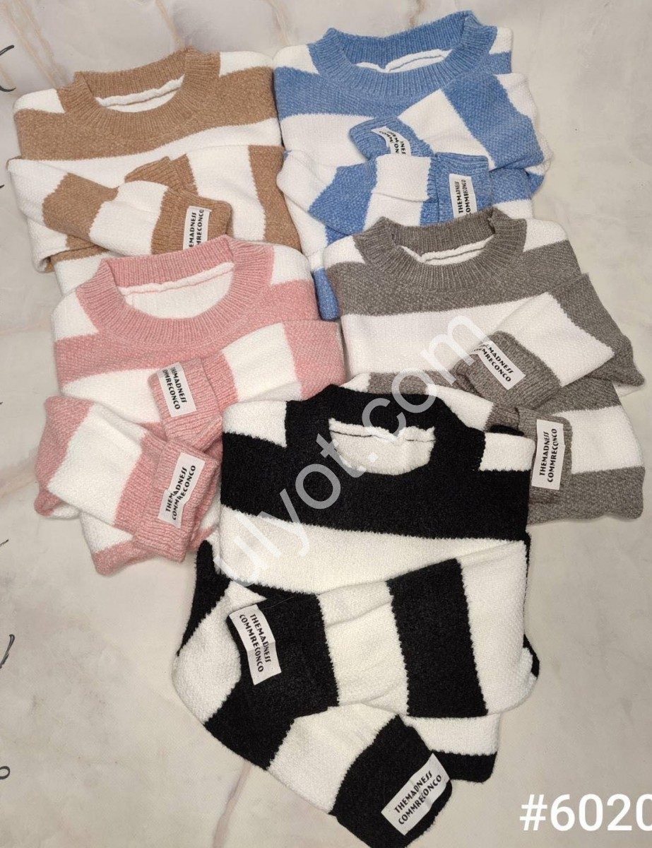 Фото 1 СВИТЕР (ONE SIZE 50-54) МИКС 6020