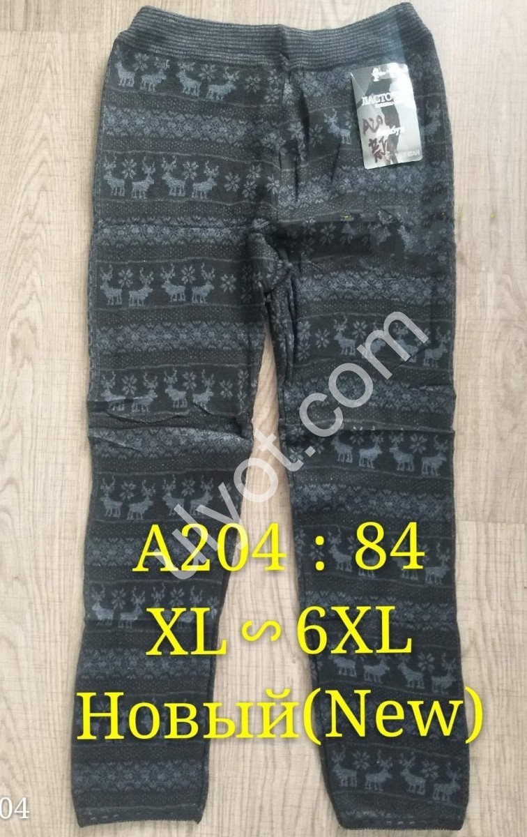 Лосини (XL-6XL) БАЙКА МІКС A204