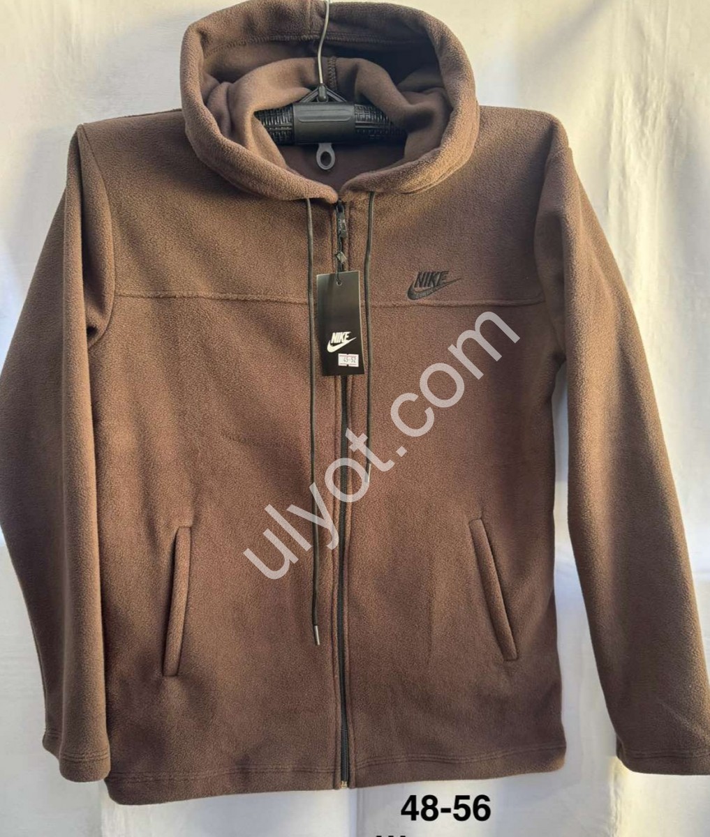 СПОРТ.КОФТА-1 N02 (48-56) ФЛИС ШОКОЛАД 