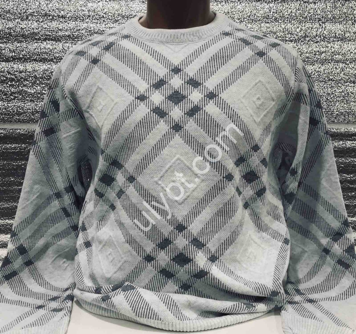 СВІТЕР CASHMERE (M-XL) БІЛИЙ 8095