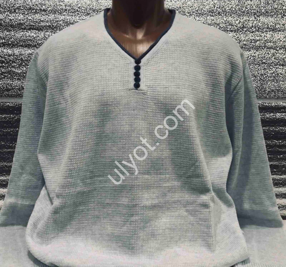 СВІТЕР CASHMERE (3XL-5XL) БІЛИЙ 15108