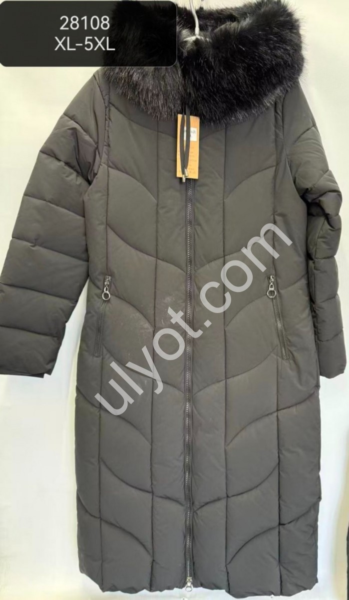 КУРТКА Bf&Gf (XL-5XL) ЧОРНИЙ 28108