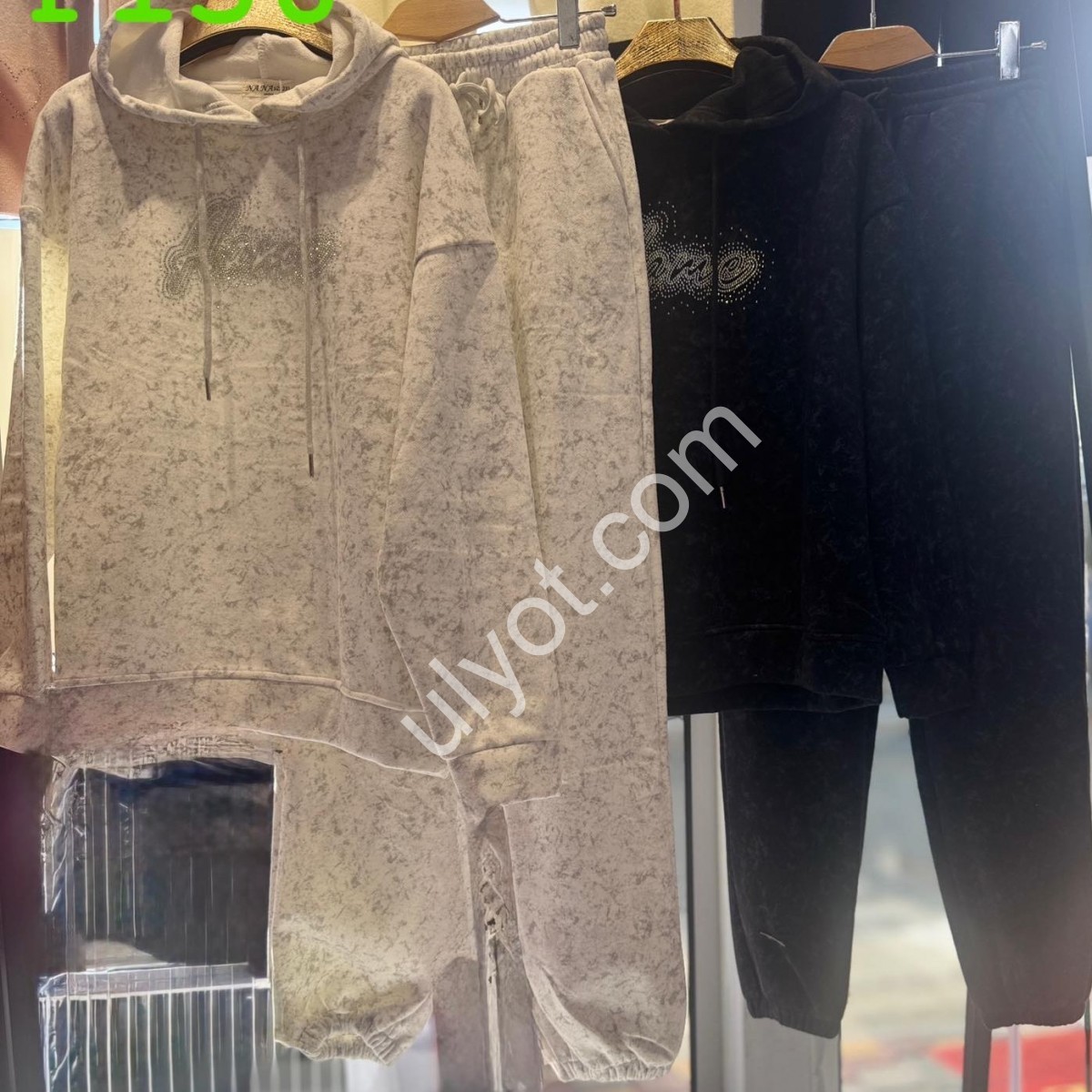 Фото 1 КОСТЮМ (XL-4XL) ФЛИС СЕРЫЙ F156