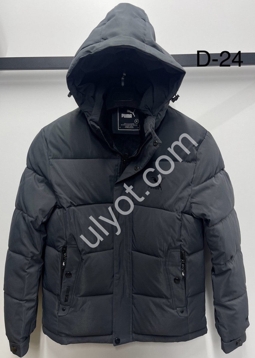 КУРТКА P15 (48-56) Т.СІРИЙ D24