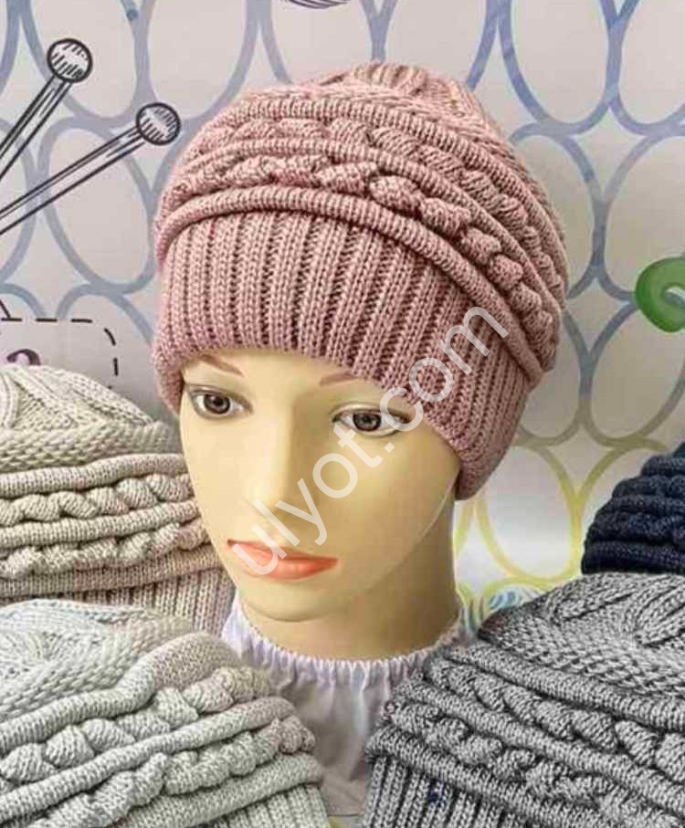 Шапка-3 (ONE SIZE 56-58) Мікс