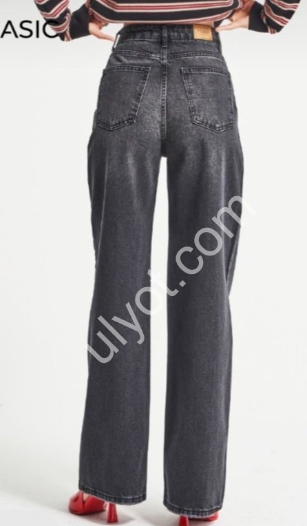 ДЖИНСИ IT'S BASIC (34-42) ГРАФІТ 2499/2w5/1