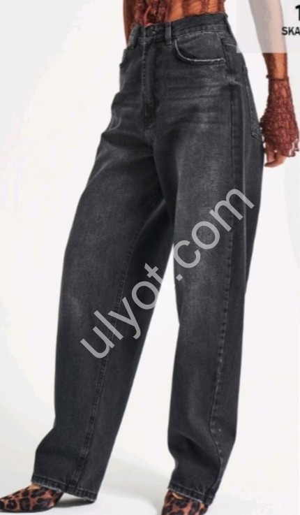 ДЖИНСЫ IT'S BASIC (32-36) ГРАФИТ 3189/2w5/1