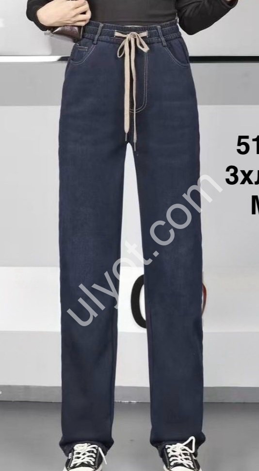 ШТАНЫ (3XL-10XL) МЕХ Т.СИНИЙ 1115/2