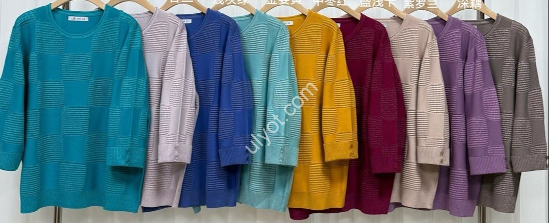 СВИТЕР (ONE SIZE 58-60) МИКС 807