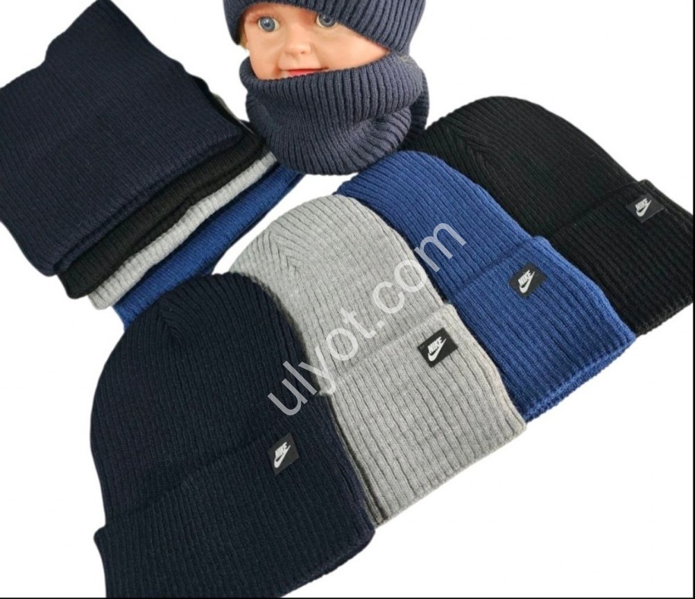 ШАПКА+ХОМУТ N02 (ONE SIZE 50-52) ФЛИС МИКС 