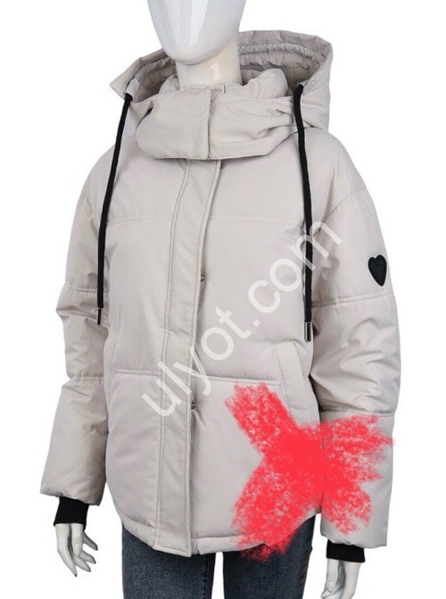 КУРТКА (M-2XL) СЕРЫЙ 8827