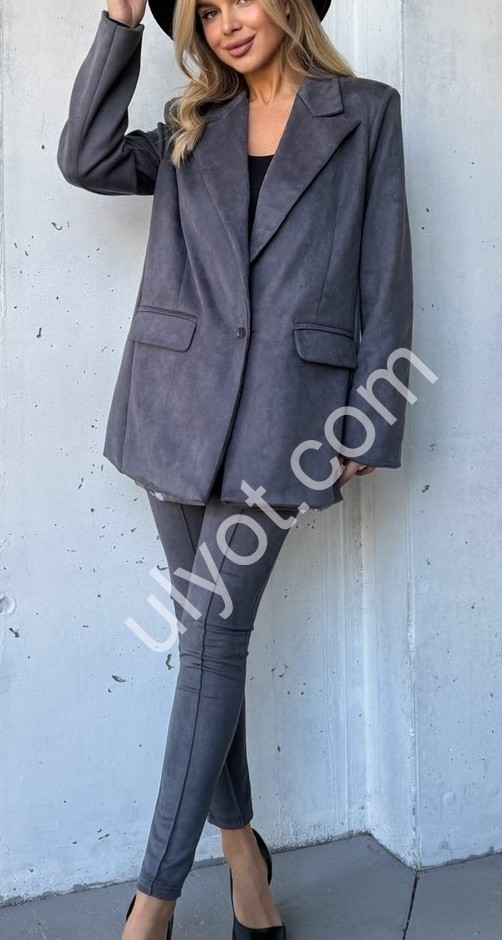 КОСТЮМ (42-48) ГРАФИТ 0374