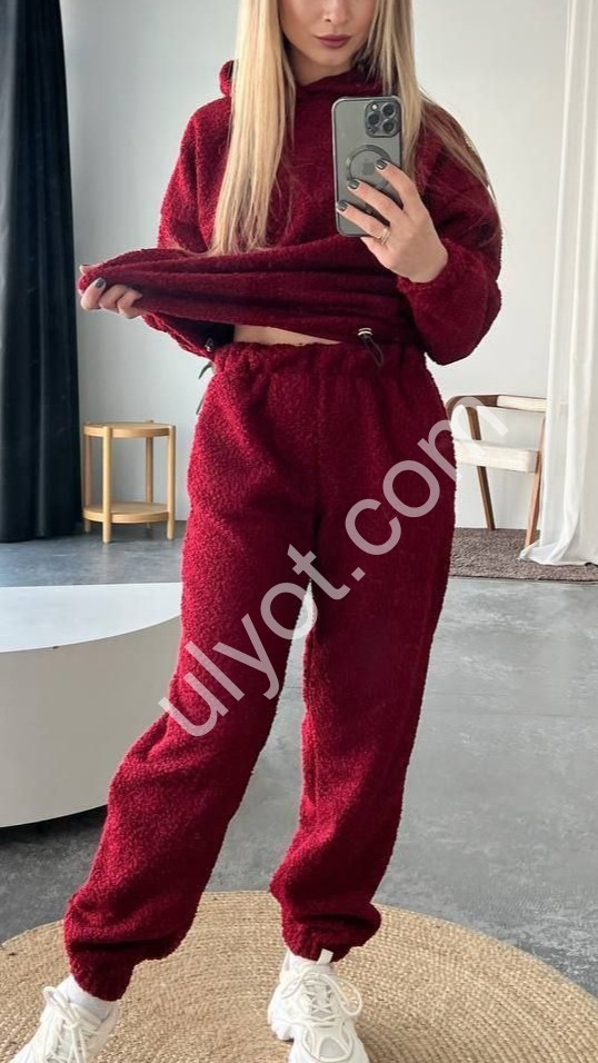 КОСТЮМ (42-48) ФЛИС БОРДО 5132