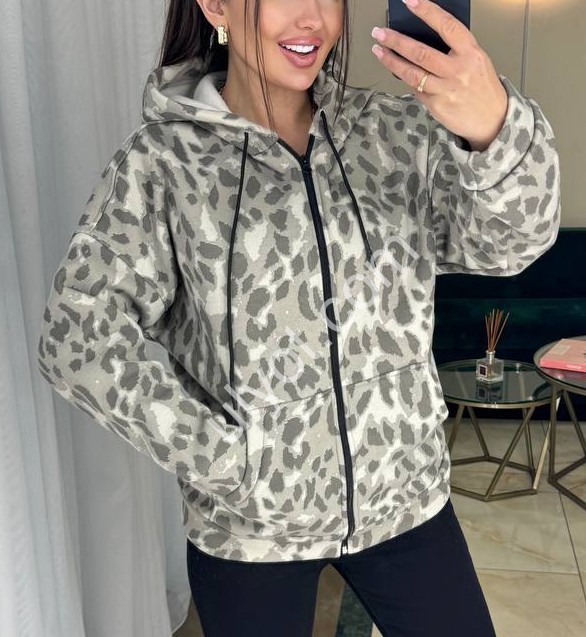 КОФТА (42-52) СЕРЫЙ 3089