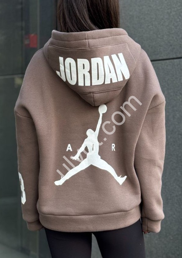 ХУДІ (42-48) ФЛІС КОРИЧНЕВИЙ 4250