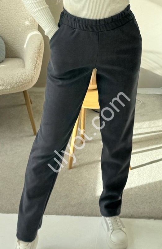 ШТАНЫ (XS-3XL) ФЛИС ГРАФИТ 307