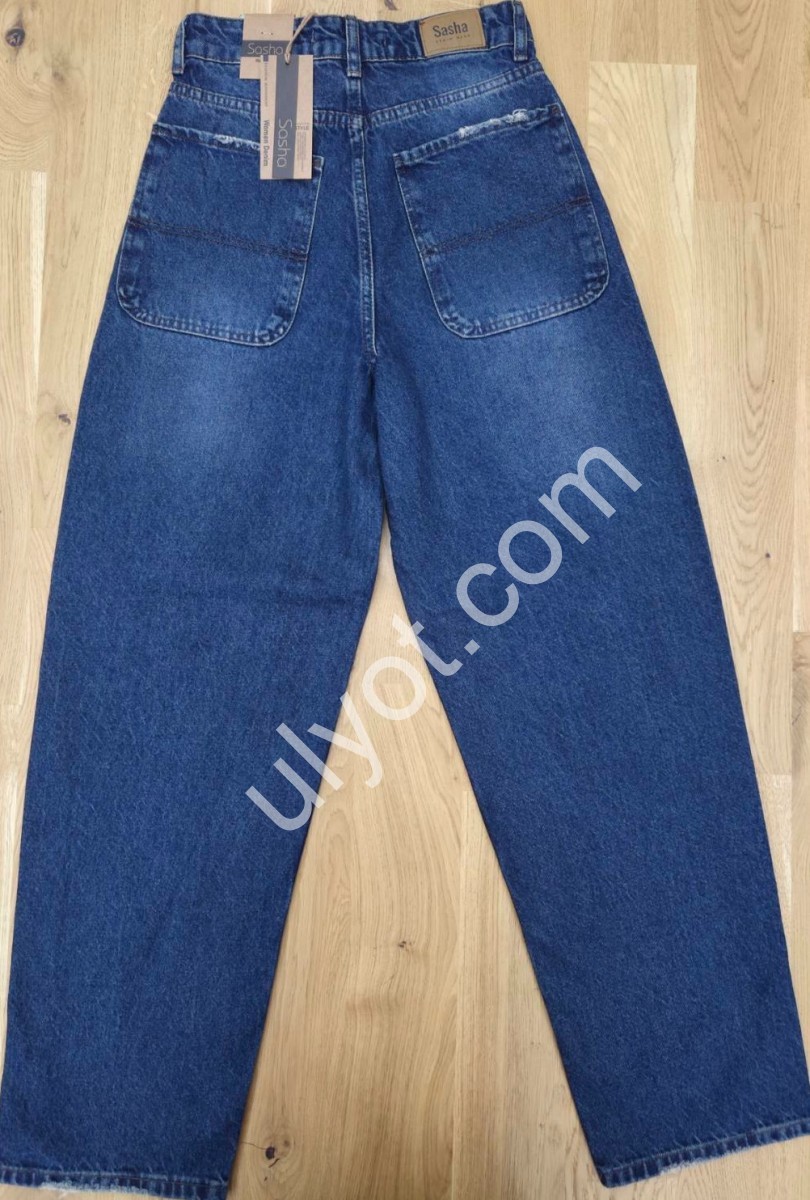 ДЖИНСЫ SASHA (26-31) Т.СИНИЙ 2340
